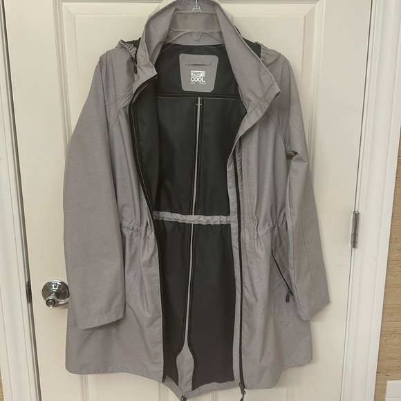 32 degrees cool s grey shell/rain coat - Picture 1 of 7